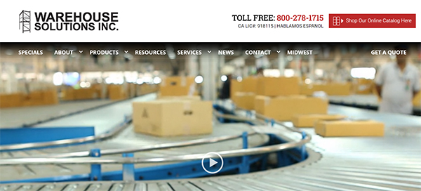 Industrial Website Deisgn Santee